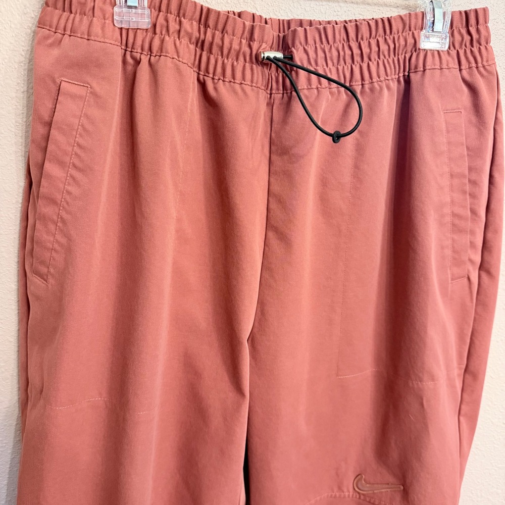 Nike Sportswear Essential Woven Joggers Rose Pink High Rise XL - Picture 9 of 9